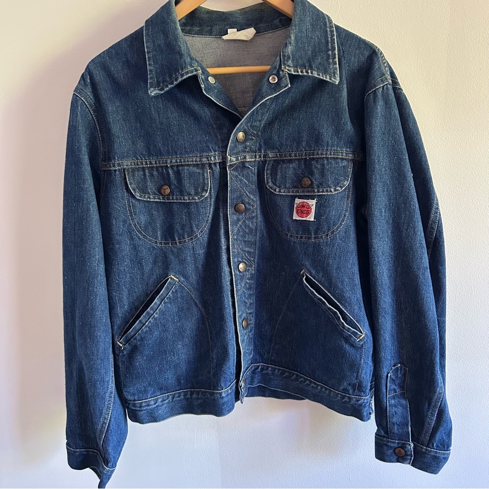 GWG Kings Vintage Men's Blue Denim Jacket